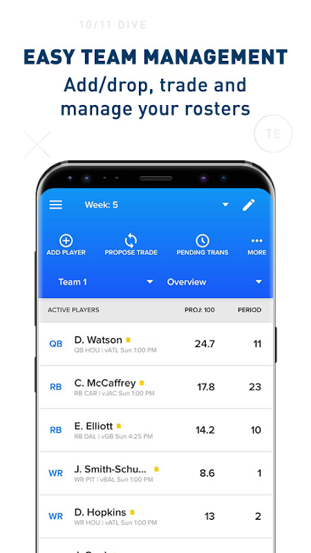 CBS Sports Fantasy screenshot image 1_Popularmodapk.com