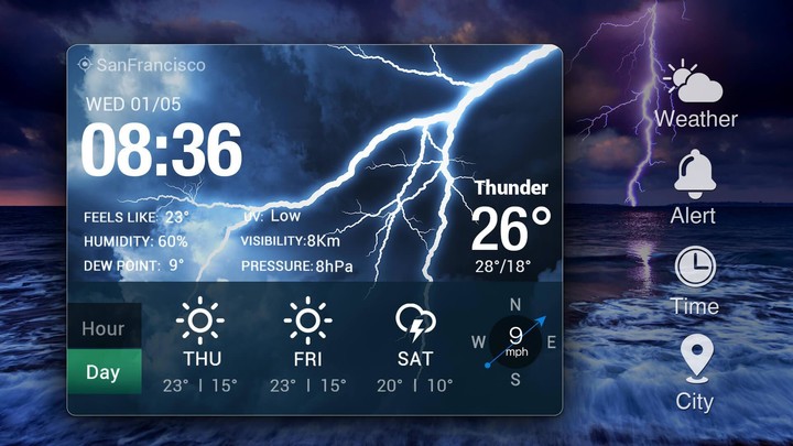 Weather report& forecast pro screenshot image 9_Popularmodapk.com