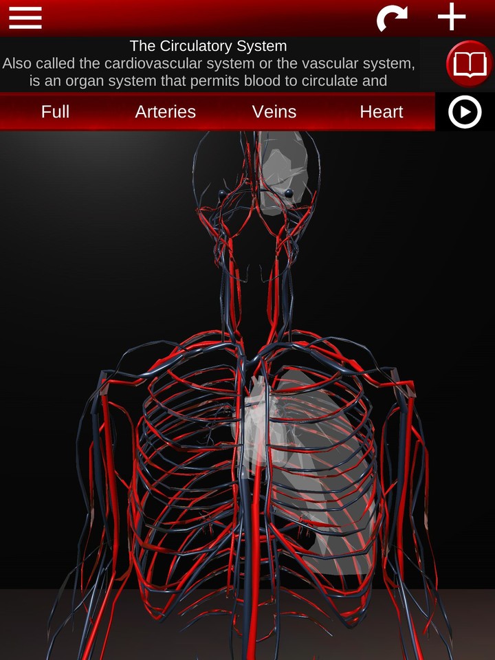 Circulatory System 3D Anatomy screenshot image 9_Popularmodapk.com