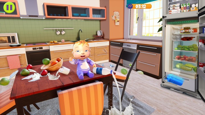 Virtual Baby Mother Simulator screenshot image 2_Popularmodapk.com