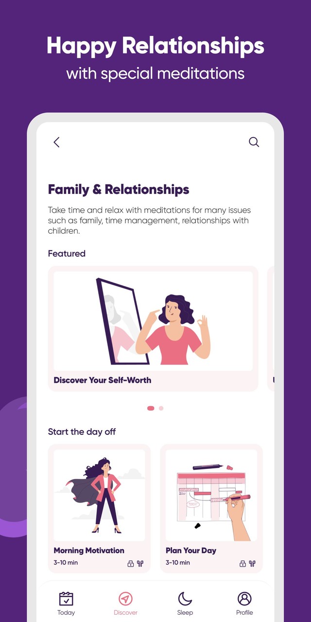 InnerJoy: Sleep Relax Meditate screenshot image 5_Popularmodapk.com