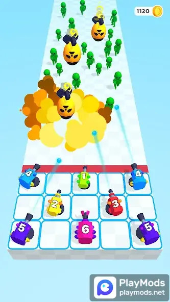 Shooting Towers: Merge Defense<span>(Unlimited Money)</span> screenshot image 5_Popularmodapk.com
