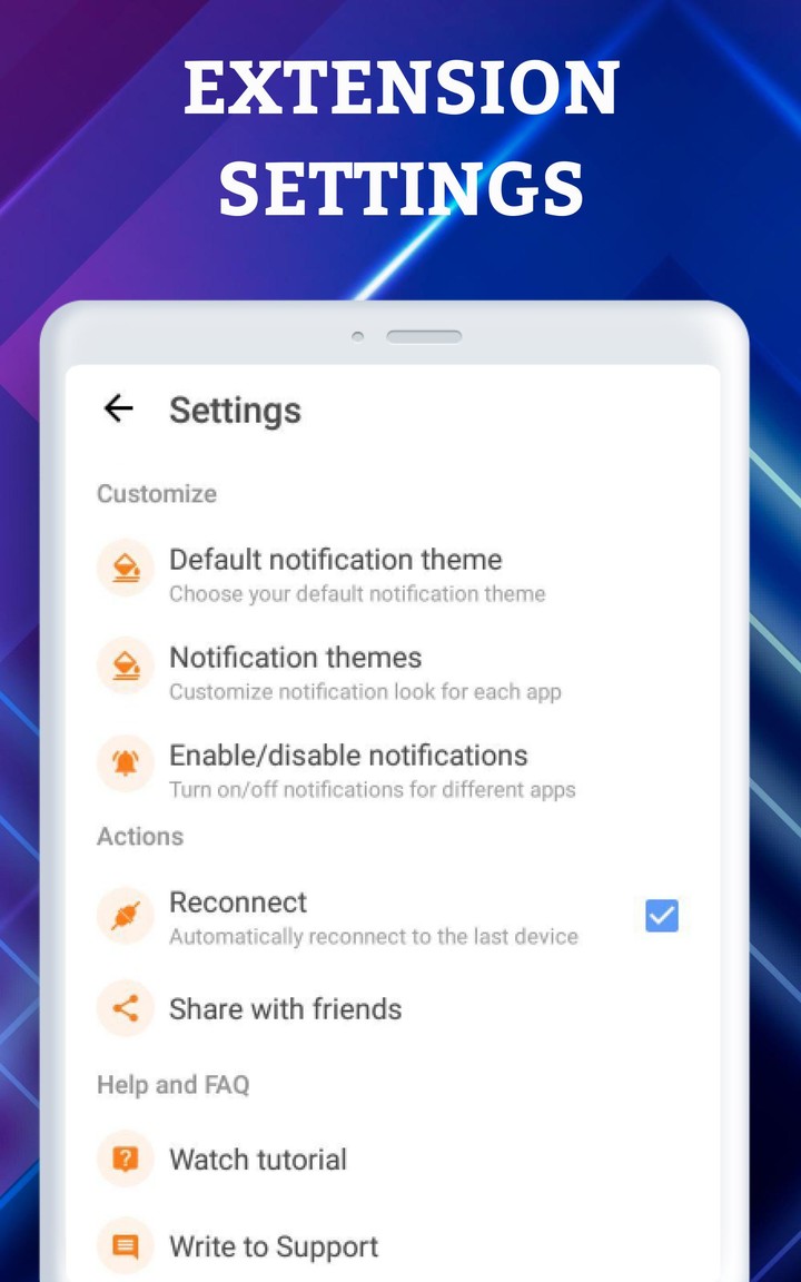 Smartwatch Bluetooth Notifier screenshot image 27_Popularmodapk.com