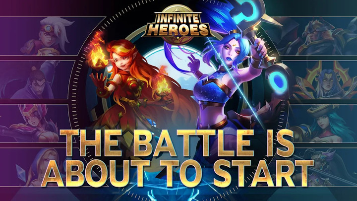 infinite heroes:afk idle games<span>(God Mode)</span> screenshot image 1_Popularmodapk.com