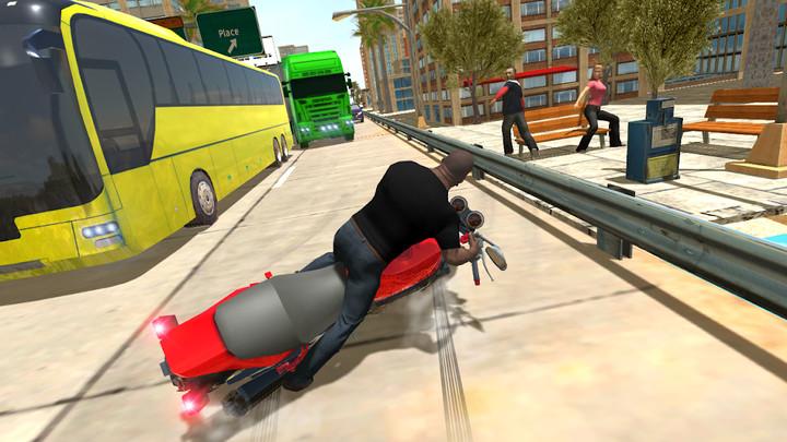 City Traffic Moto Rider<span>(Unlimited money)</span> screenshot image 4_Popularmodapk.com