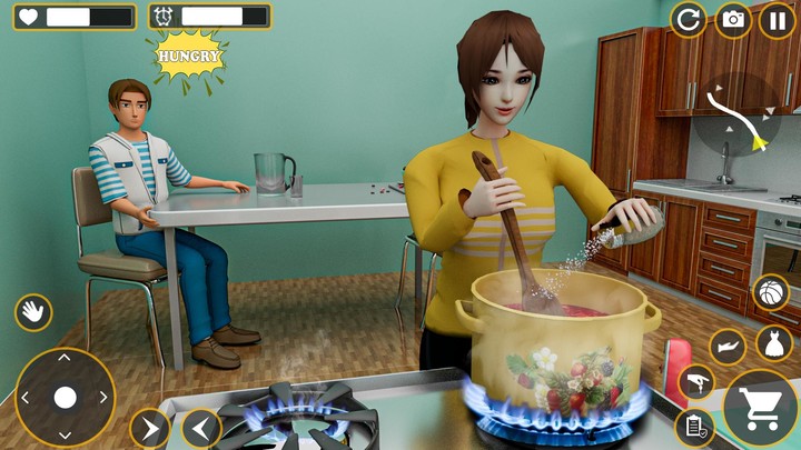 Anime Mother Happy Family Life screenshot image 4_Popularmodapk.com