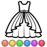 Glitter Dress Coloring Book29_Popularmodapk.com