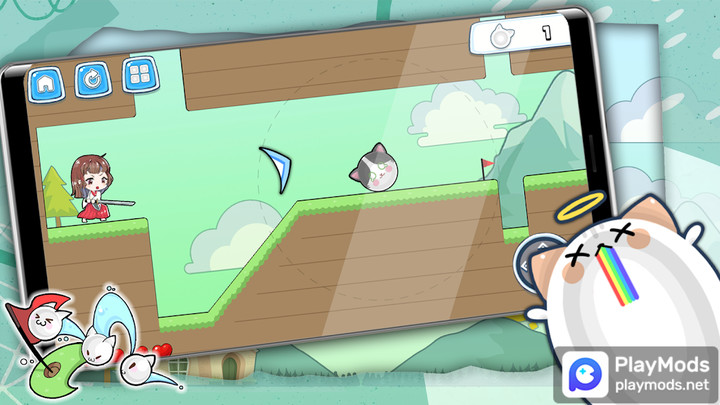 Crazy Golf Cat<span>(Unlimited Money)</span> screenshot image 4_Popularmodapk.com