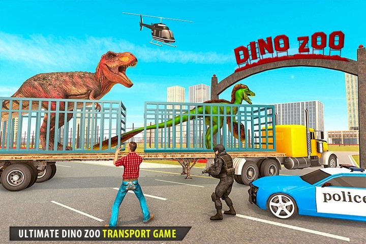 Wild Dino Truck Transport Game screenshot image 5_Popularmodapk.com