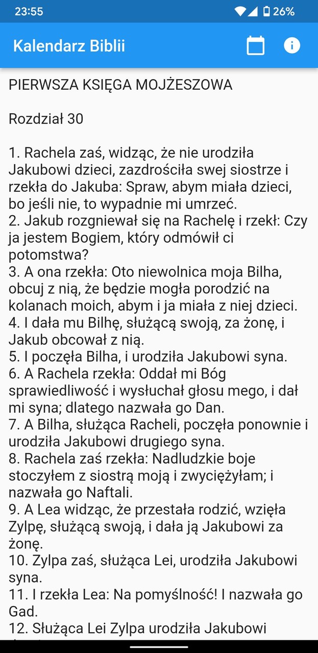 Bible Calendar PL screenshot image 18_Popularmodapk.com