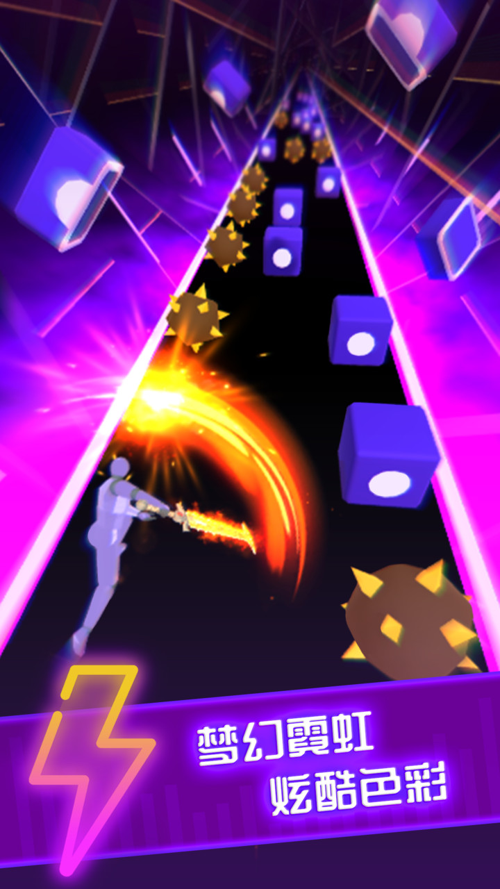 Beat Blade: Dash Dance screenshot image 2_Popularmodapk.com