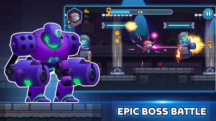 Cyber Shooter - Alien Invaders screenshot image 4_Popularmodapk.com