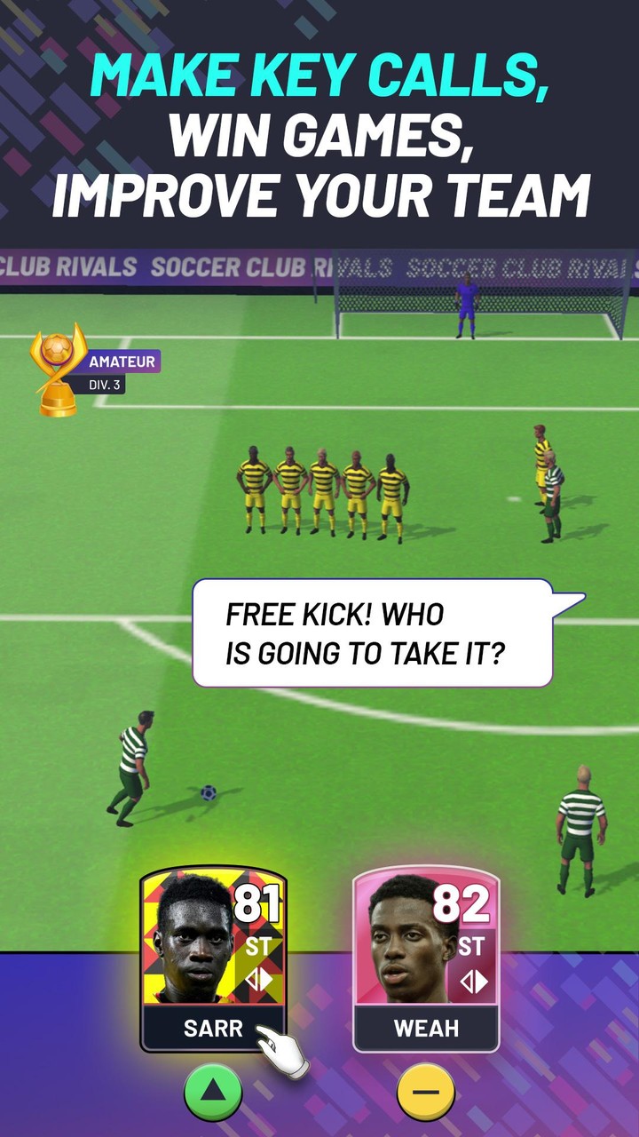 Soccer Club Rivals screenshot image 2_Popularmodapk.com