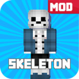 Skeleton Skins for Minecraft PE1.1_Popularmodapk.com