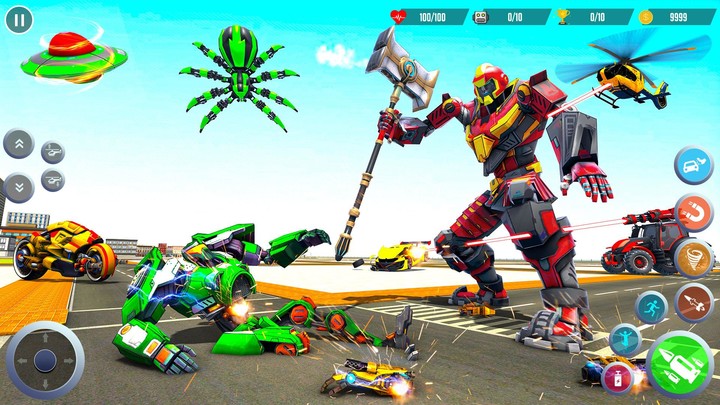 Tiger Robot War Robot Showdown screenshot image 5_Popularmodapk.com