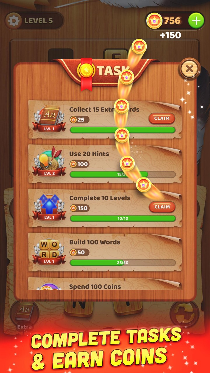 Word Connect - CrossWord Puzzl screenshot image 4_Popularmodapk.com