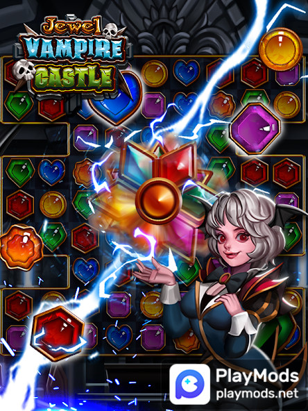 Jewel Vampire Castle<span>(mod)</span> screenshot image 1_Popularmodapk.com