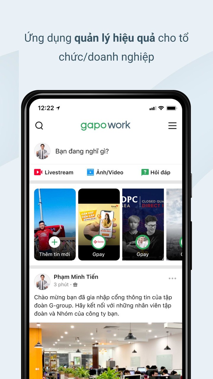 GapoWork screenshot image 1_Popularmodapk.com