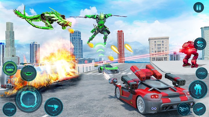 Robot Hero Transform Car Games screenshot image 4_Popularmodapk.com