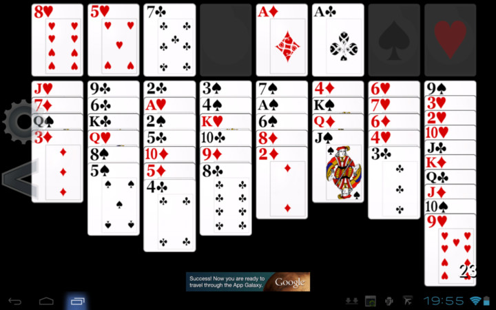 FreeCell Solitaire HD screenshot image 10_Popularmodapk.com