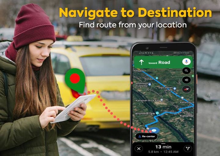 GPS Location Finder : Compass screenshot image 20_Popularmodapk.com