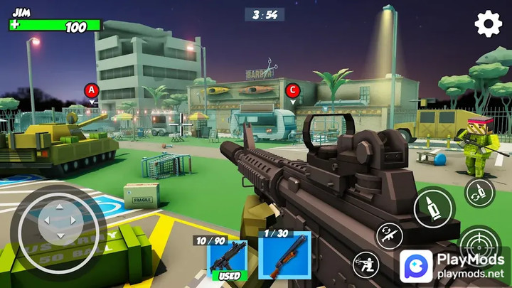 FPS Police Gun Game: PIXEL War<span>(Unlimited Money)</span> screenshot image 3_Popularmodapk.com