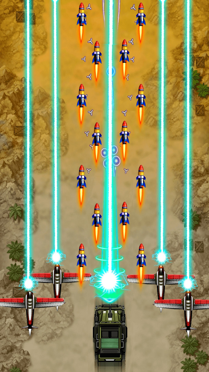 Air Force - 1945 War(All levels can be played) screenshot image 3_Popularmodapk.com