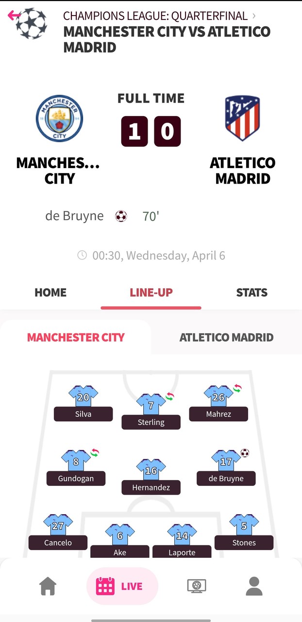 Live Football Scores & Videos screenshot image 10_Popularmodapk.com