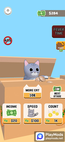 Cat Box Fever<span>(No Ads)</span> screenshot image 1_Popularmodapk.com