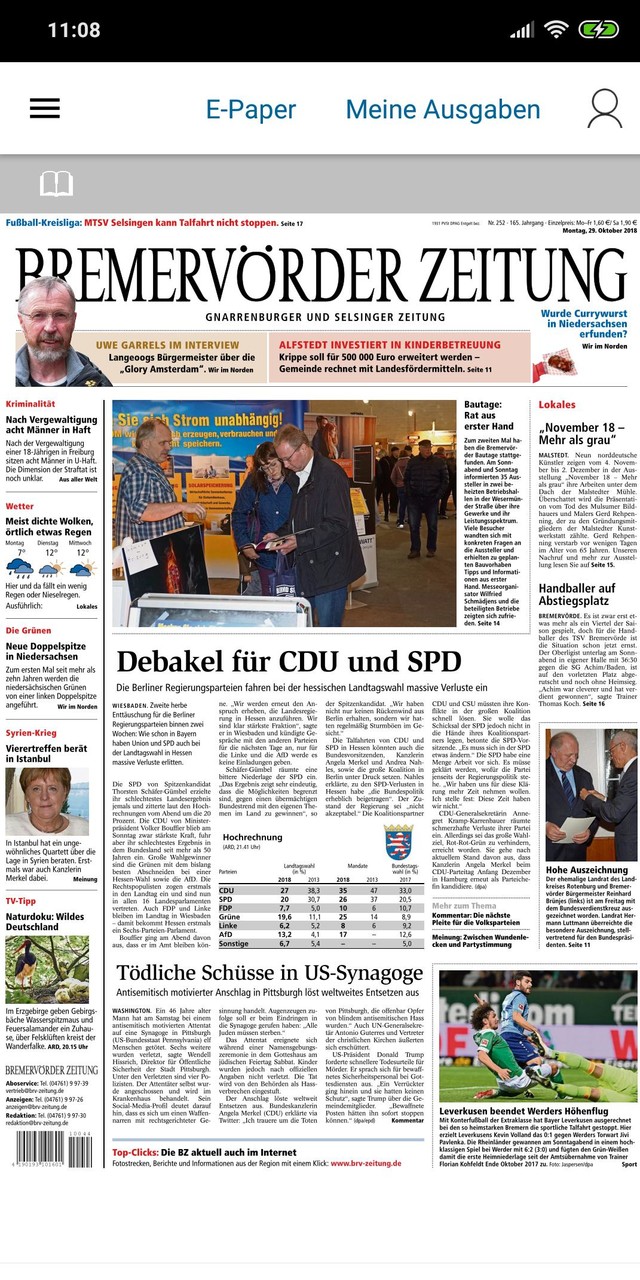 Bremervörder Zeitung e-Paper screenshot image 3_Popularmodapk.com