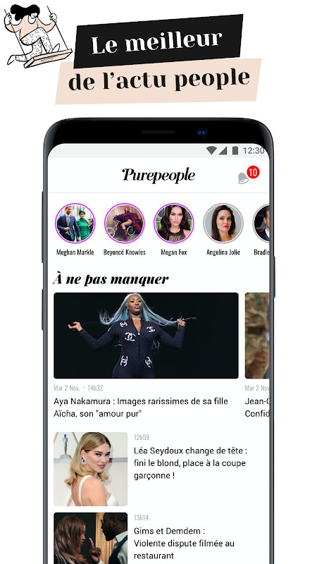 PurePeople: news people screenshot image 8_Popularmodapk.com