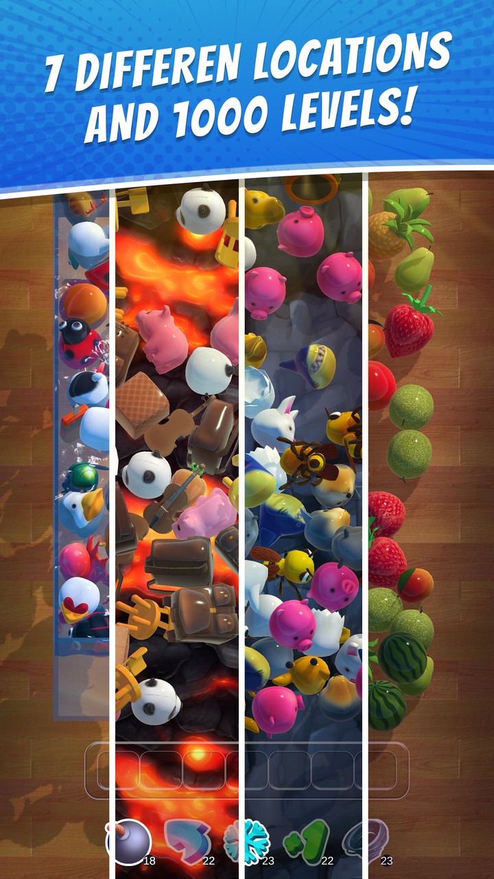Shake triple puzzle quest screenshot image 5_Popularmodapk.com