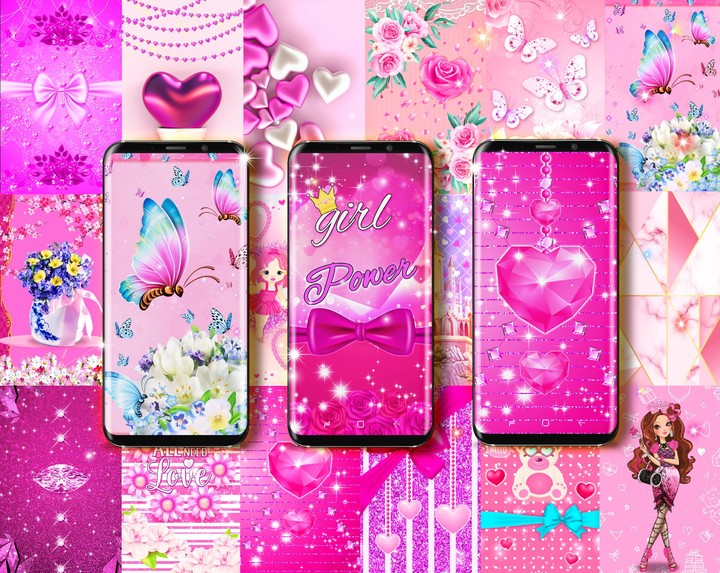 Girly live wallpapers screenshot image 6_Popularmodapk.com