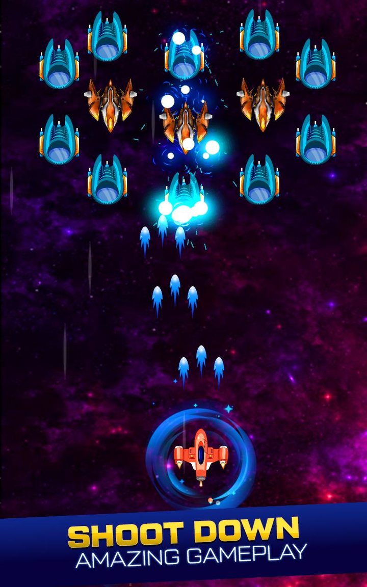Galaxy Attack Survival Games screenshot image 4_Popularmodapk.com