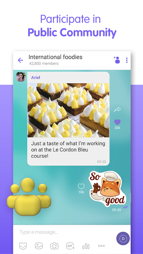 Viber - Safe Chats And Calls<span>(Unlocked Files Send)</span> screenshot image 6_Popularmodapk.com