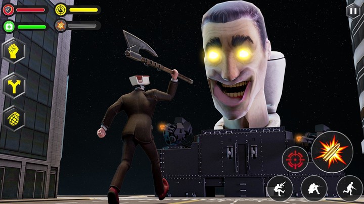 Toilet Monster Survival Shoot screenshot image 2_Popularmodapk.com