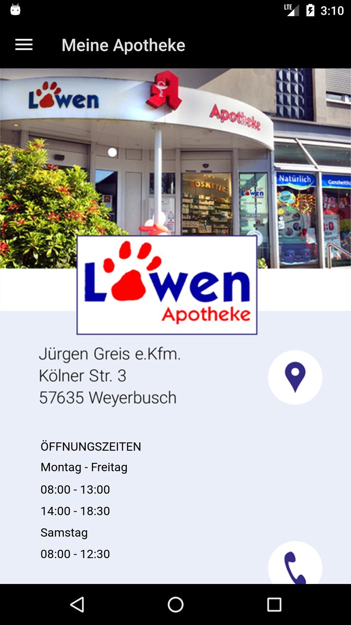 Löwen Apotheke Weyerbusch screenshot image 1_Popularmodapk.com