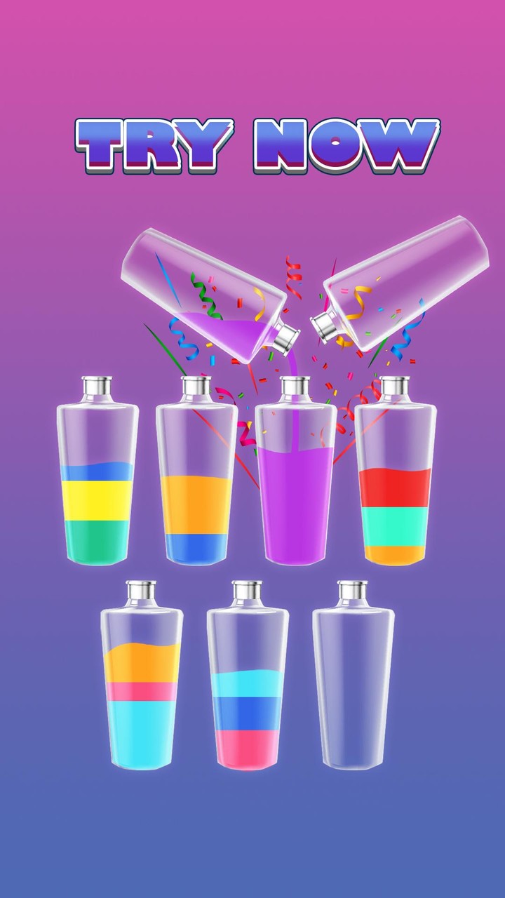 Color Water Sort Puzzle Games screenshot image 2_Popularmodapk.com