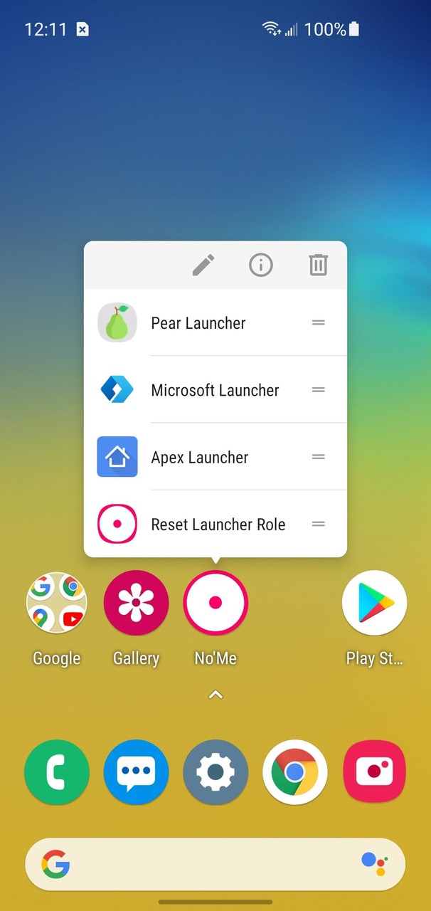 Launcher Manager - Nome screenshot image 1_Popularmodapk.com