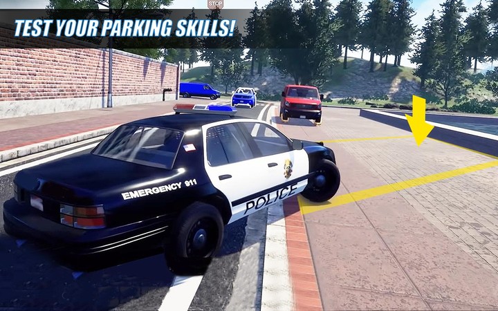 Advance Police Parking Game screenshot image 5_Popularmodapk.com