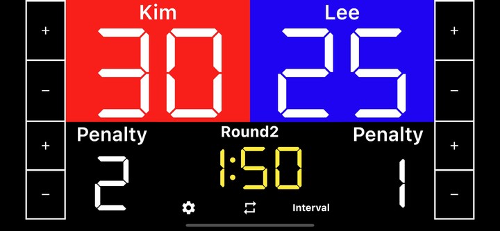 Taekwondo Scoreboard screenshot image 1_Popularmodapk.com