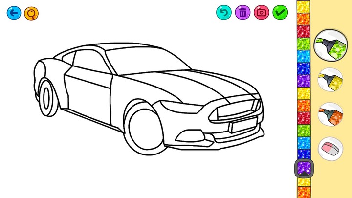 Cars Coloring Book for Kids screenshot image 4_Popularmodapk.com