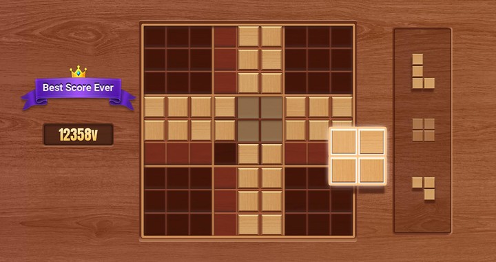 Block Puzzle: Wood Sudoku Game screenshot image 2_Popularmodapk.com