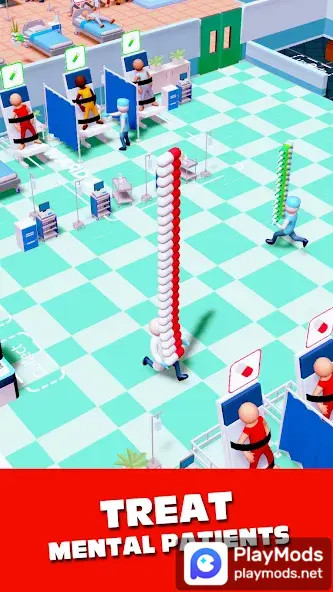 My Mini Mental Hospital Tycoon<span>(Speed change)</span> screenshot image 4_Popularmodapk.com