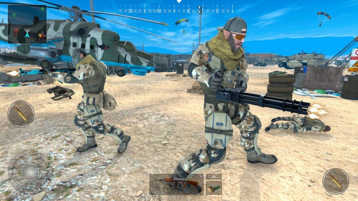 Squad Fire Gun Games Offline screenshot image 4_Popularmodapk.com