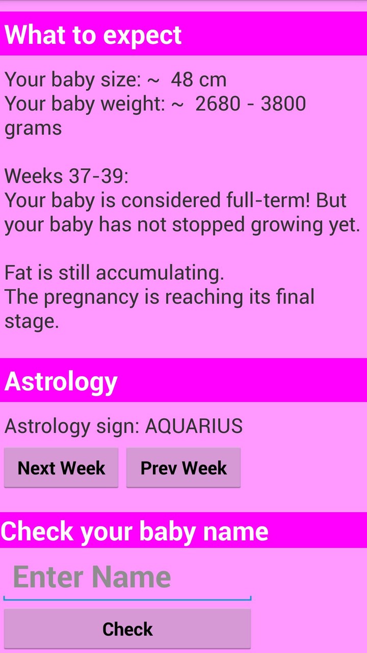 Pregnancy calculator screenshot image 4_Popularmodapk.com