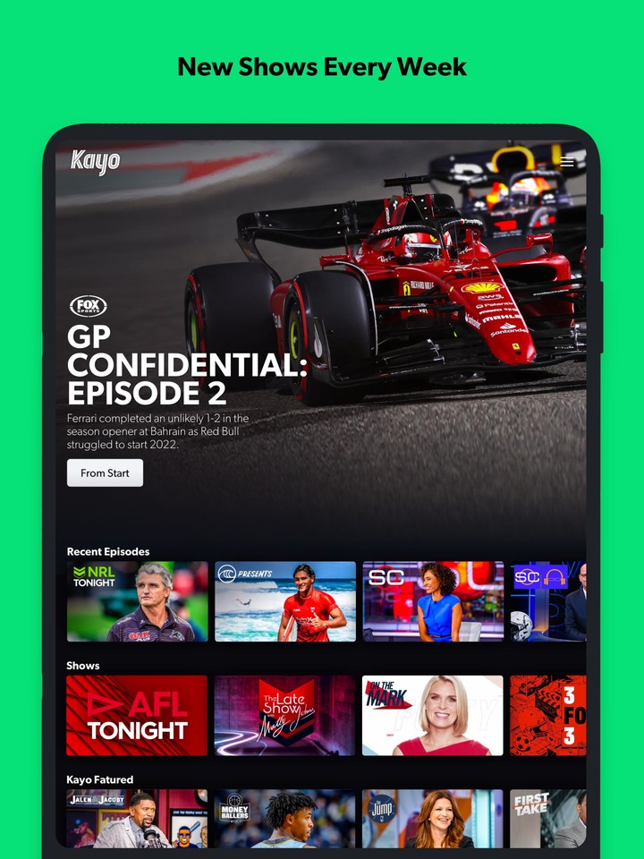Kayo Sports - for Android TV screenshot image 32_Popularmodapk.com