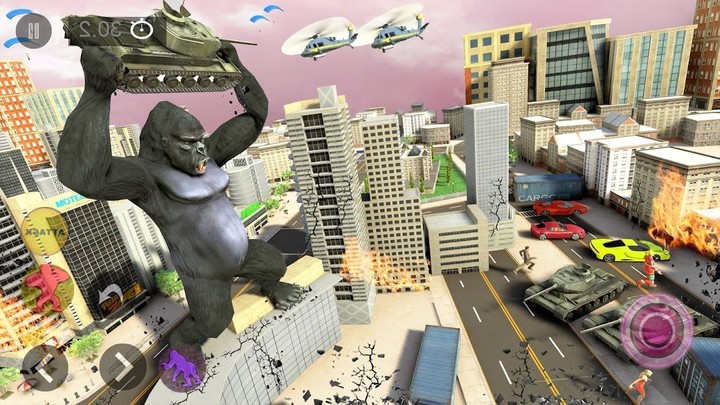 King Kong Game: gorilla games screenshot image 9_Popularmodapk.com