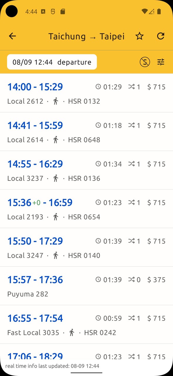 TransTaiwan: Railway Navigator screenshot image 1_Popularmodapk.com