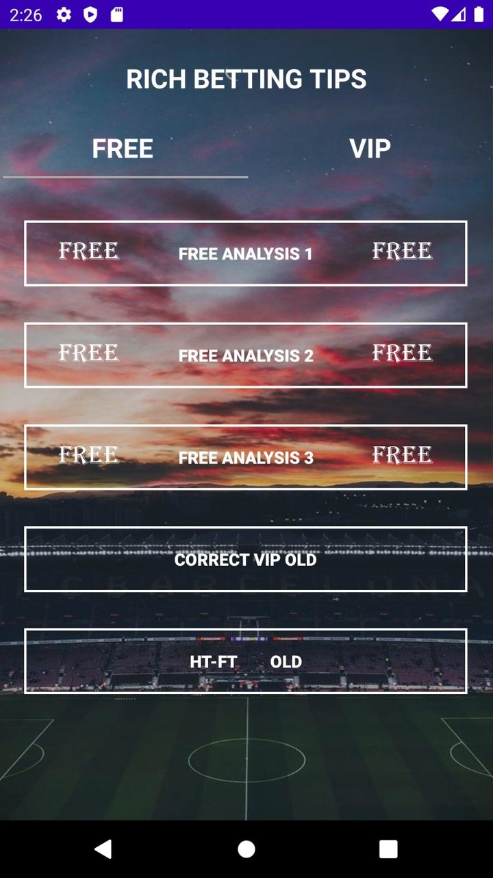 Rich Betting Tips screenshot image 1_Popularmodapk.com